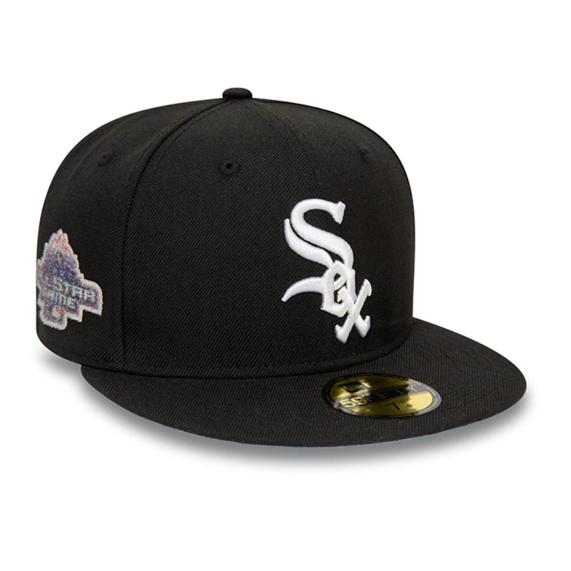 JOCKEY NEW ERA NEGRO CHICAGO WHITE SOX MLB 59FIFTY BLACK - 1
