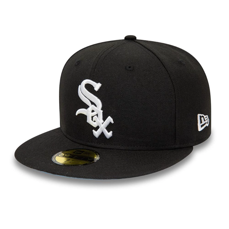 JOCKEY NEW ERA NEGRO CHICAGO WHITE SOX MLB 59FIFTY BLACK - 2