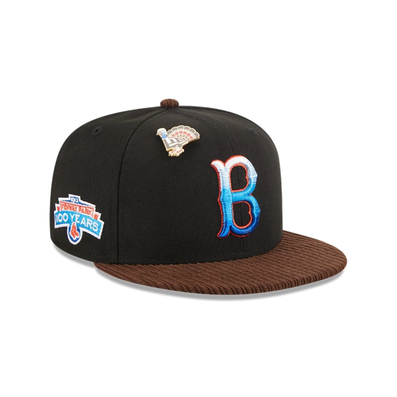 GORRA BOSTON RED SOX MLB 59FIFTY BLACK NEW ERA - 1