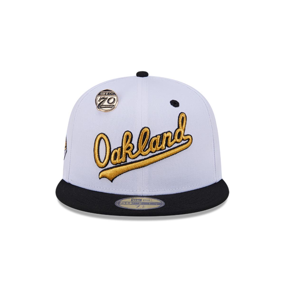 GORRO 59FIFTY MLB OAKLAND ATHLETICS 59FIFTY DAY WHITE - 3