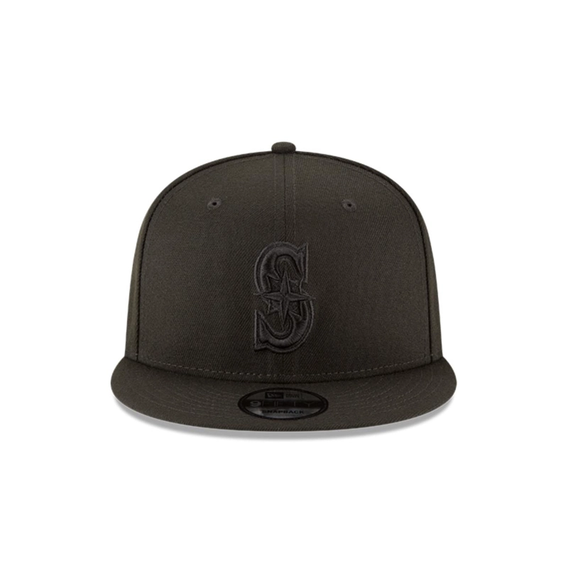 GORRA NEW ERA NEGRO 9FIFTY MLB SEATTLE MARINERS BOB COLLECTION BLACK - 3