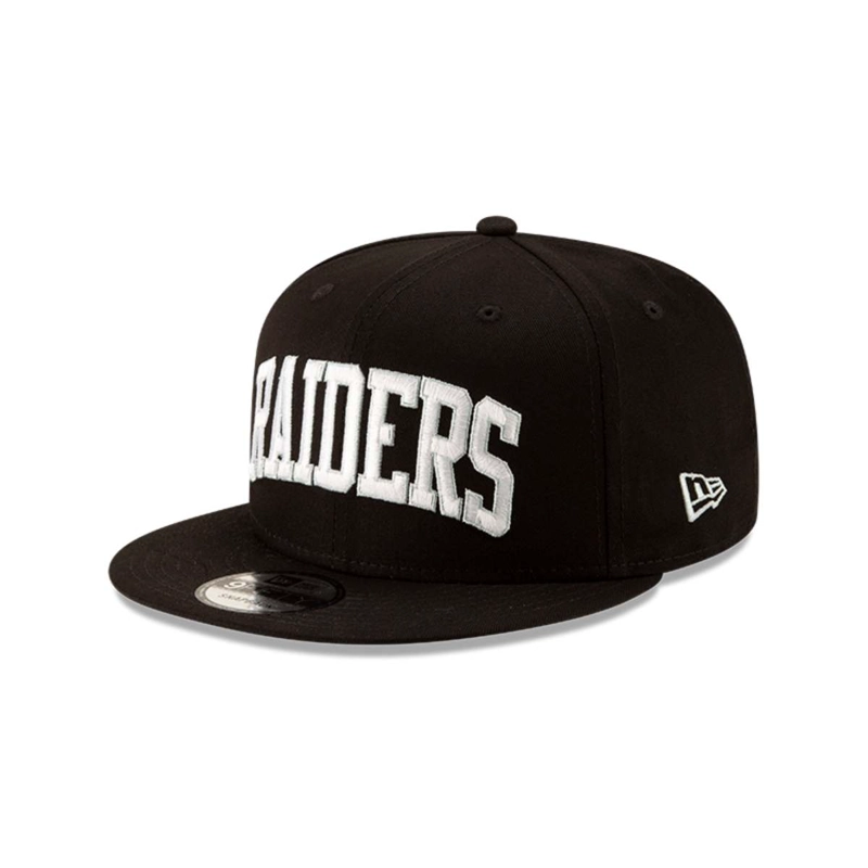 GORRA NEW ERA NEGRO OAKLAND RAIDERS NFL 9FIFTY BASIC BLACK - 1