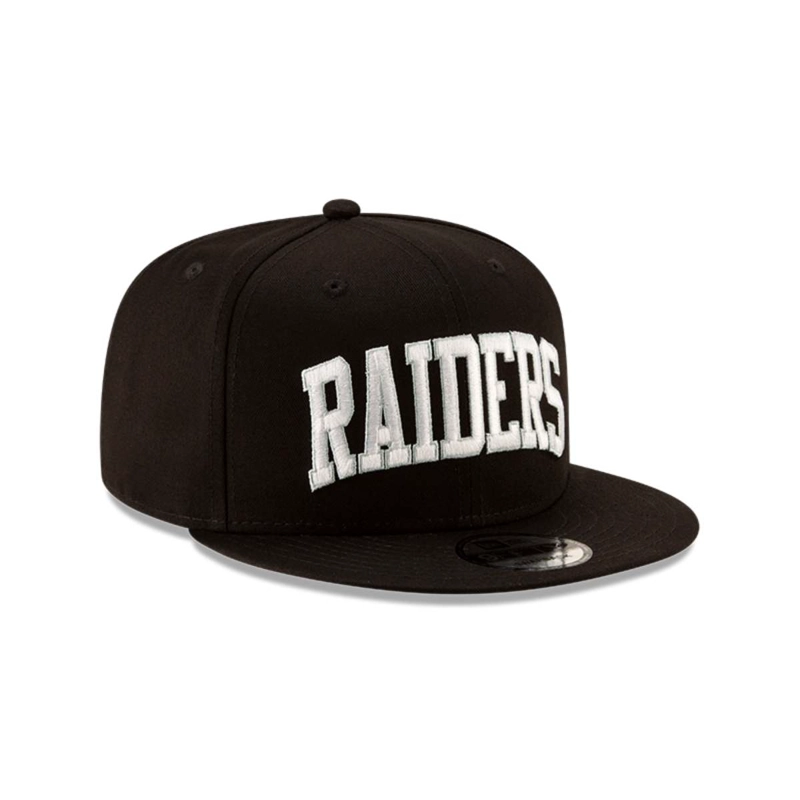GORRA NEW ERA NEGRO OAKLAND RAIDERS NFL 9FIFTY BASIC BLACK - 2