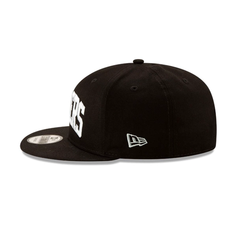 GORRA NEW ERA NEGRO OAKLAND RAIDERS NFL 9FIFTY BASIC BLACK - 4