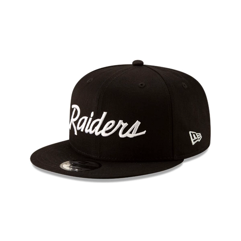 GORRA NEW ERA NEGRO OAKLAND RAIDERS NFL 9FIFTY BASIC BLACK - 1