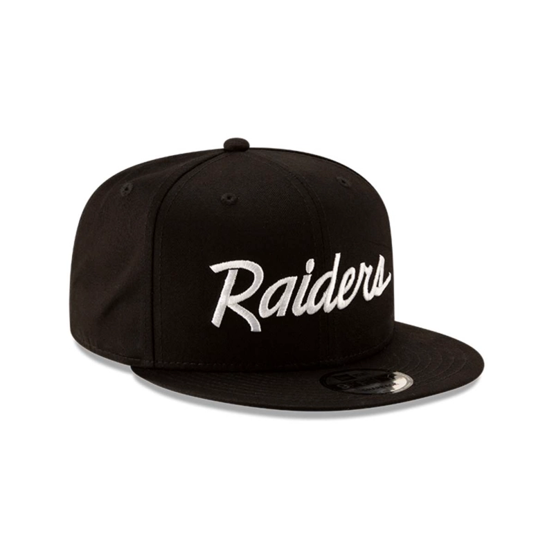 GORRA NEW ERA NEGRO OAKLAND RAIDERS NFL 9FIFTY BASIC BLACK - 2