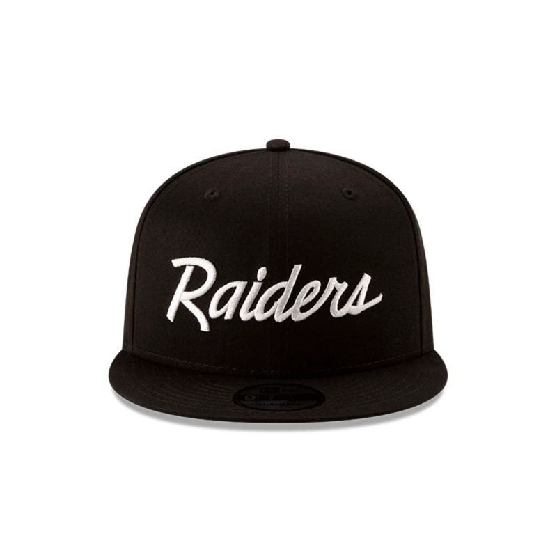 GORRA NEW ERA NEGRO OAKLAND RAIDERS NFL 9FIFTY BASIC BLACK - 3