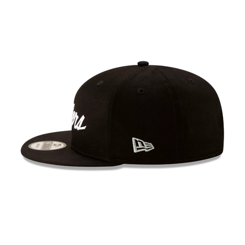 GORRA NEW ERA NEGRO OAKLAND RAIDERS NFL 9FIFTY BASIC BLACK - 4