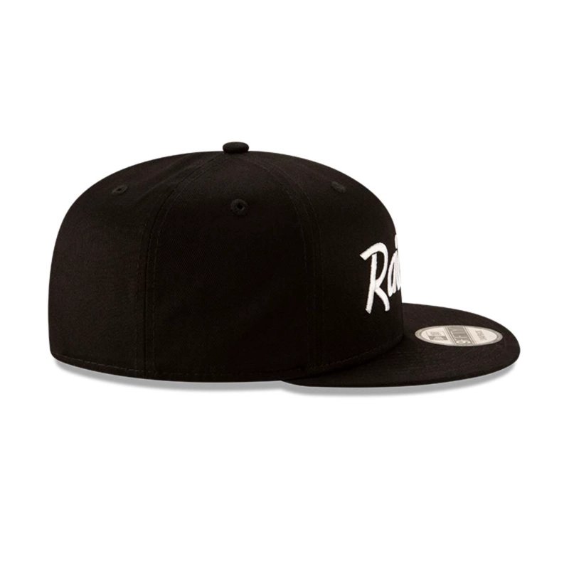 GORRA NEW ERA NEGRO OAKLAND RAIDERS NFL 9FIFTY BASIC BLACK - 5