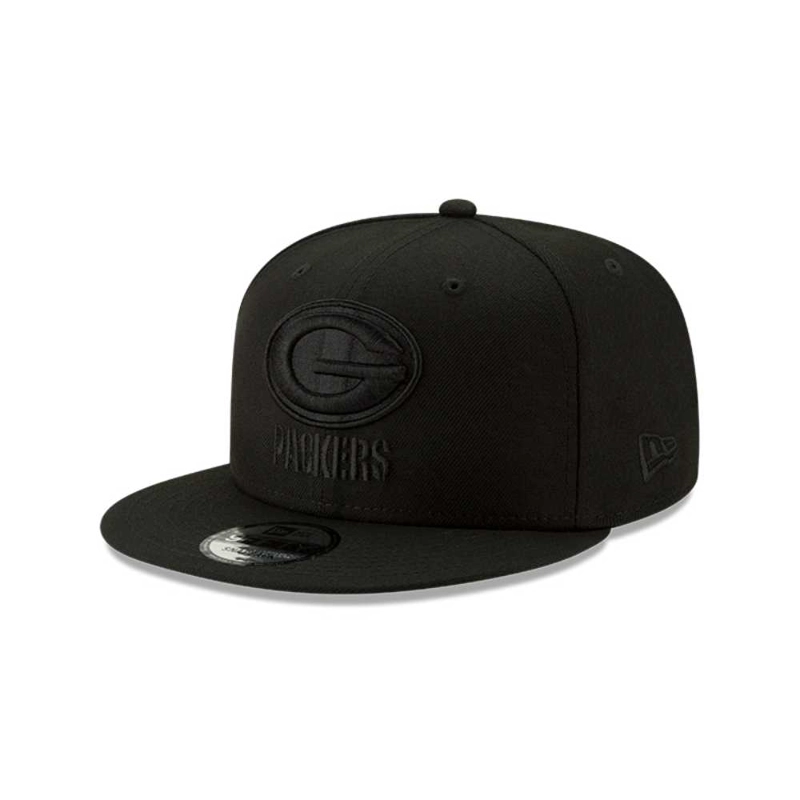 GORRA NEW ERA NEGRO GREEN BAY PACKERS NFL 9FIFTY BOB BLACK - 1