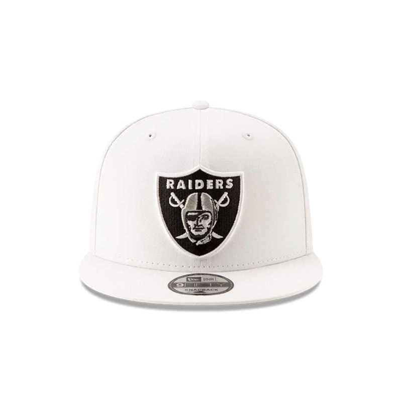 GORRA NEW ERA BLANCO LAS VEGAS RAIDERS NFL 9FIFTY BASIC WHITE - 3