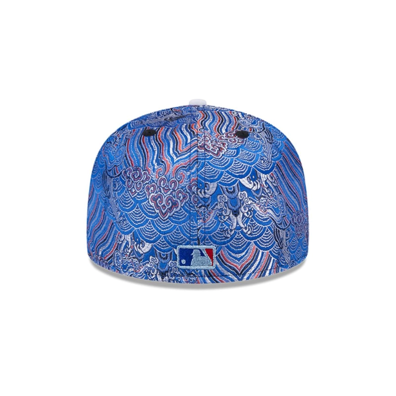 GORRA 59FIFTY MLB CHICAGO WHITE SOX WAVE FILL BLUE - 6