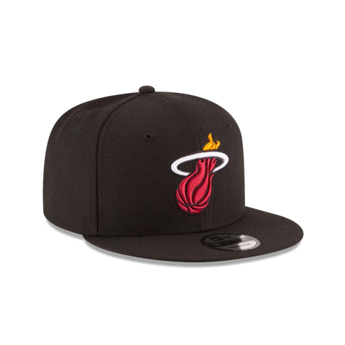 JOCKEY NEW ERA NEGRO MIAMI HEAT NBA 9FIFTY BLACK - 2