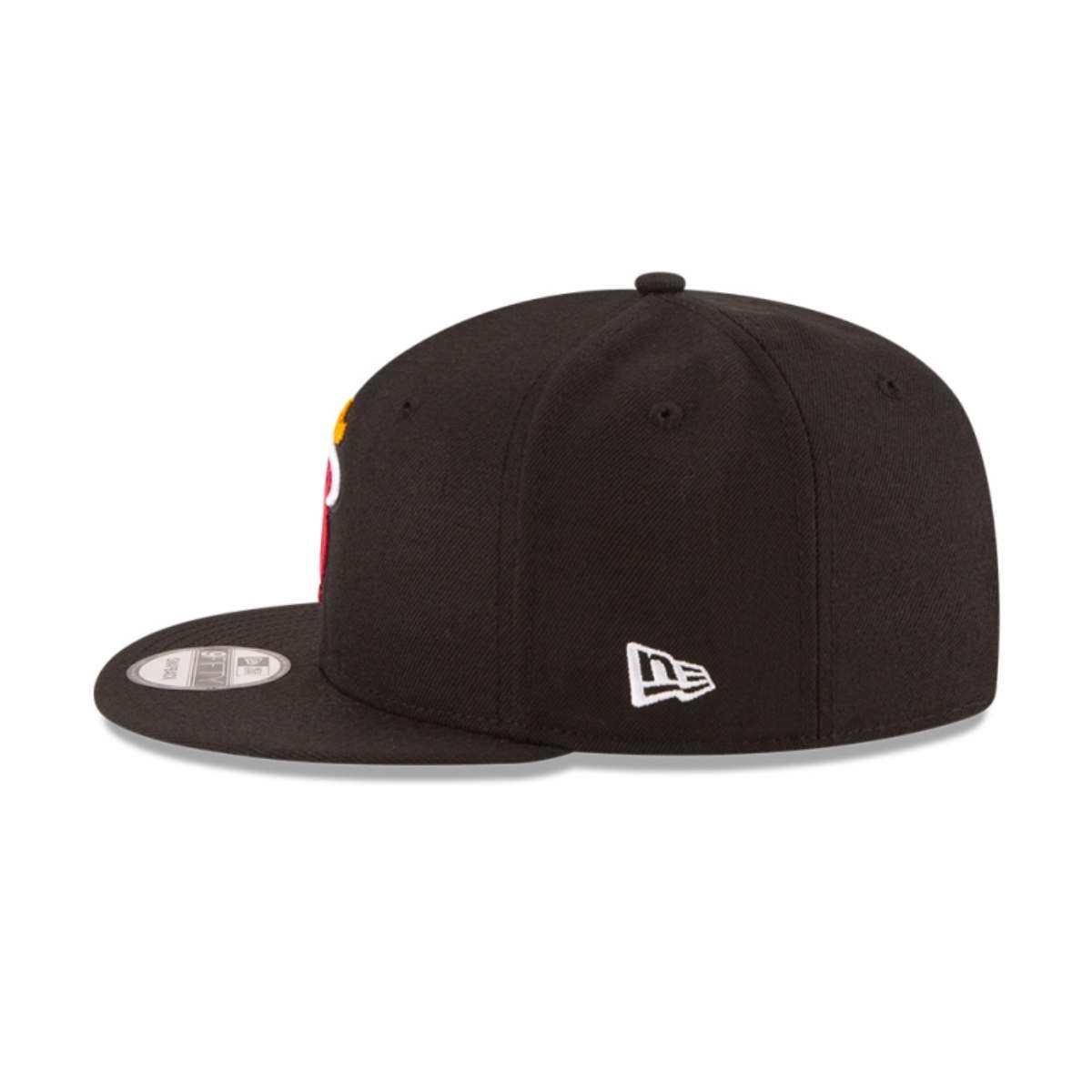 JOCKEY NEW ERA NEGRO MIAMI HEAT NBA 9FIFTY BLACK - 4