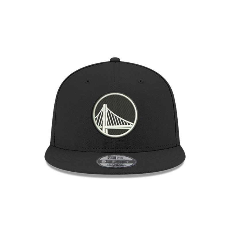 JOCKEY NEW ERA NEGRO GOLDEN STATE WARRIORS NBA 9FIFTY BLACK - 3