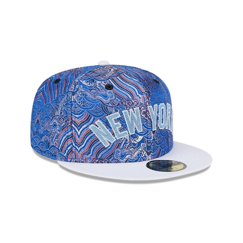 GORRA 59FIFTY NEW YORK YANKEES MLB WAVE FILL AZUL - 2