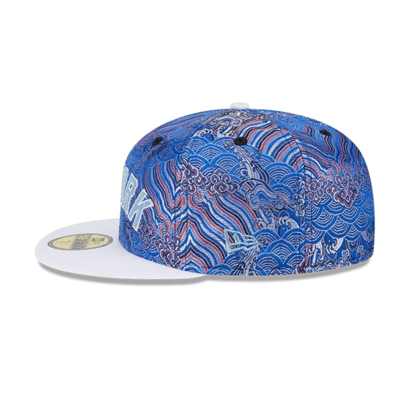 GORRA 59FIFTY NEW YORK YANKEES MLB WAVE FILL AZUL - 4