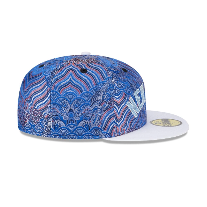 GORRA 59FIFTY NEW YORK YANKEES MLB WAVE FILL AZUL - 6