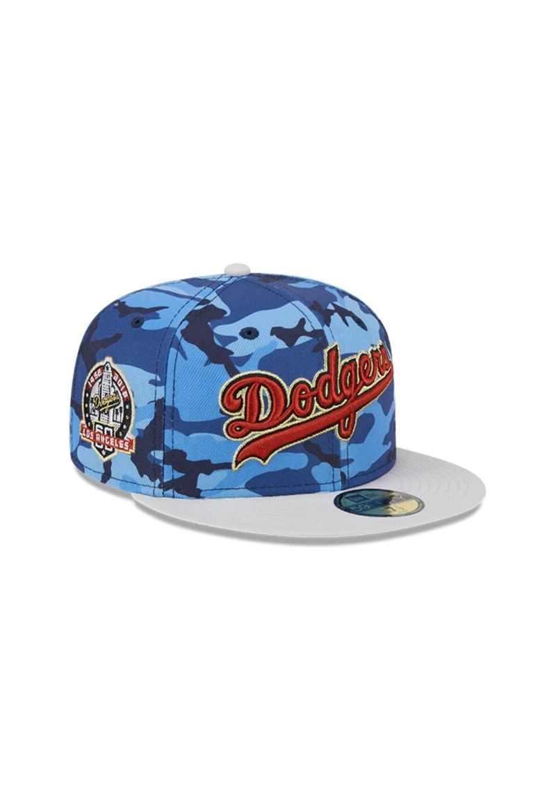 GORRO 59FIFTY MLB LOS ANGELES DODGERS URBAN BLUE CAMO - 1