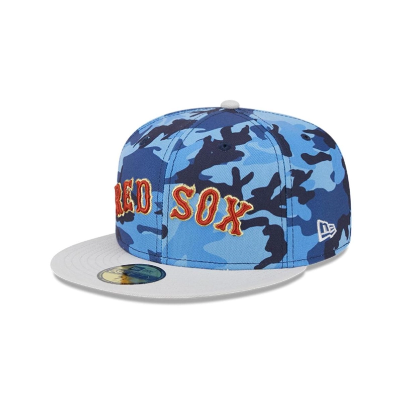 GORRO 59FIFTY MLB BOSTON ROJO SOX URBAN BLUE CAMO ASSORTED P - 2