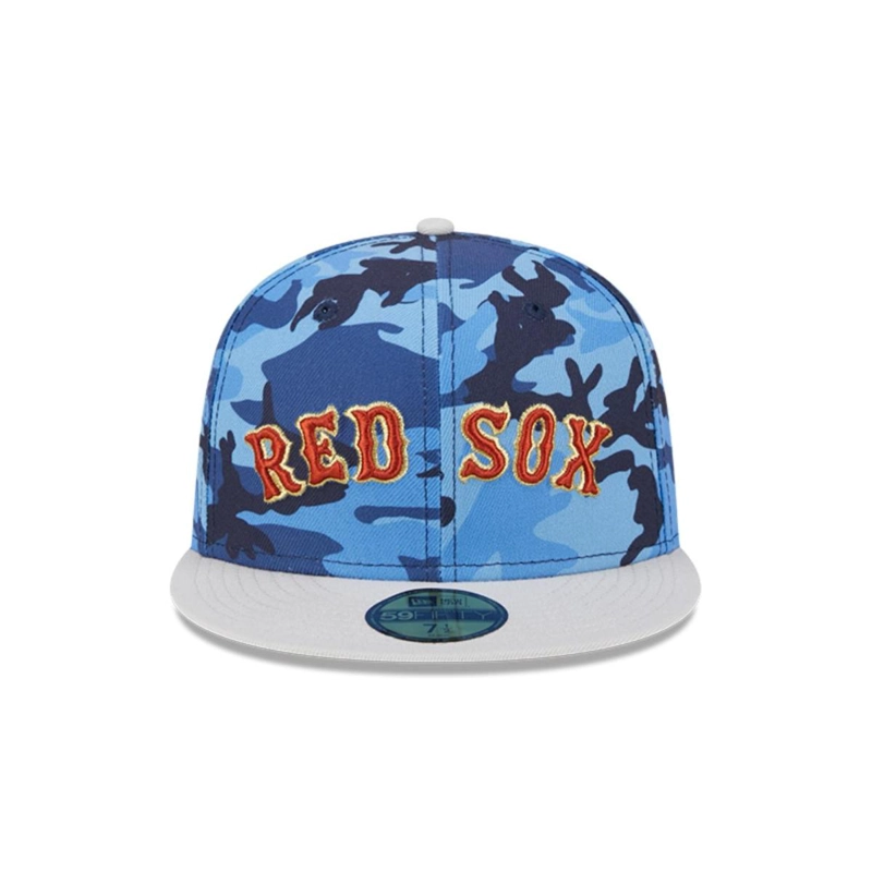 GORRO 59FIFTY MLB BOSTON ROJO SOX URBAN BLUE CAMO ASSORTED P - 3