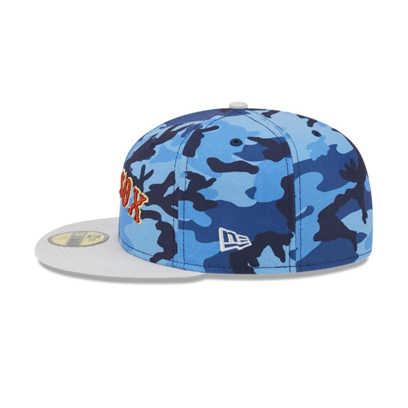 GORRO 59FIFTY MLB BOSTON ROJO SOX URBAN BLUE CAMO ASSORTED P - 4