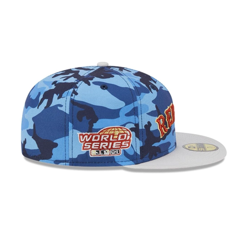 GORRO 59FIFTY MLB BOSTON ROJO SOX URBAN BLUE CAMO ASSORTED P - 6