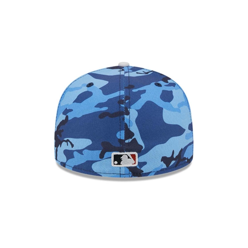 GORRO 59FIFTY MLB CHICAGO BLANCO SOX URBAN AZUL CAMO - 5