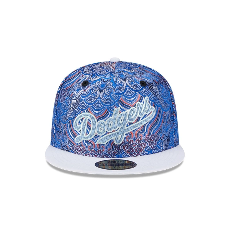 GORRA 59FIFTY MLB LOS ANGELES DODGERS WAVE FILL BLUE - 3
