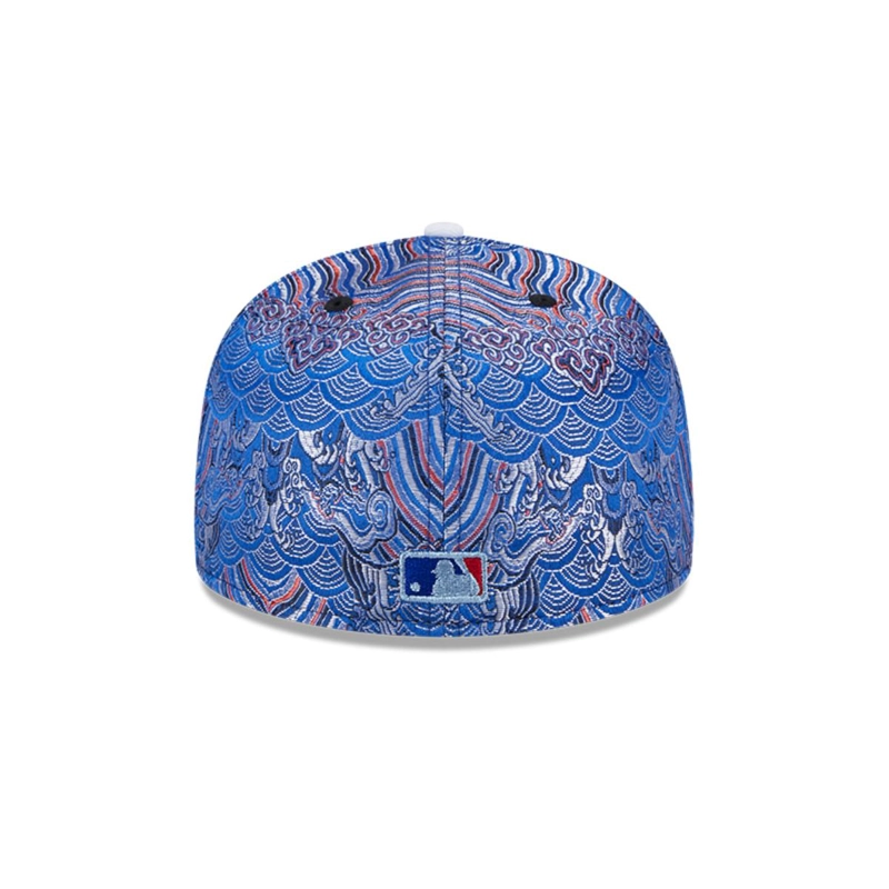 GORRA 59FIFTY MLB LOS ANGELES DODGERS WAVE FILL BLUE - 5
