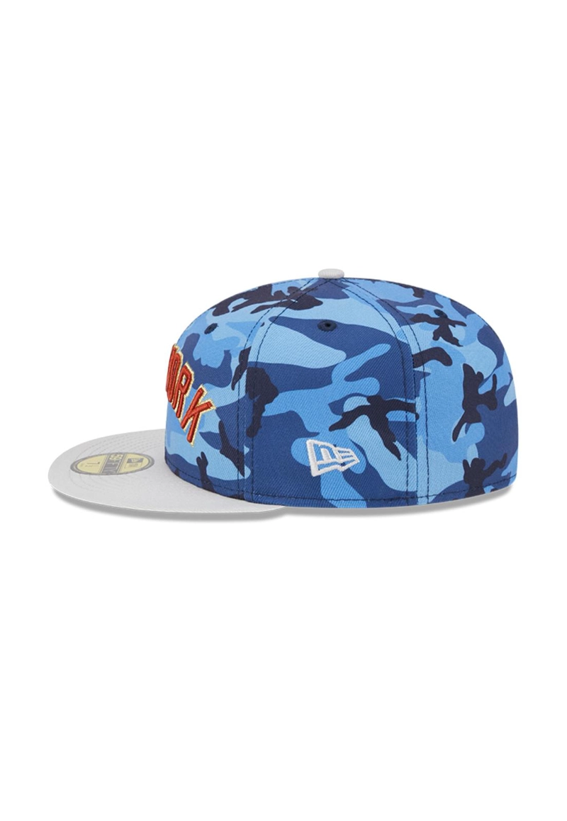 GORRO 59FIFTY MLB NEW YORK YANKEES URBAN BLUE CAMO - 4