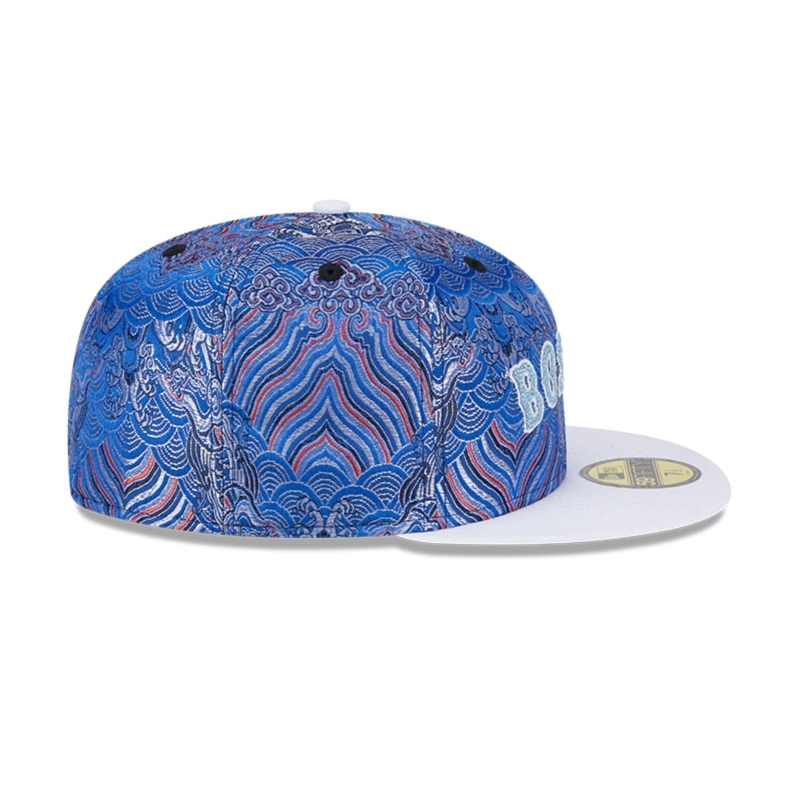 GORRA 59FIFTY MLB BOSTON RED SOX WAVE FILL BLUE - 5