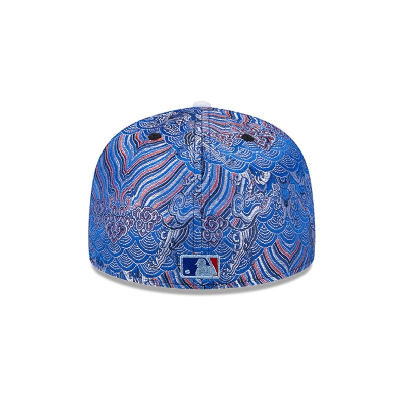 GORRA 59FIFTY MLB BOSTON RED SOX WAVE FILL BLUE - 6