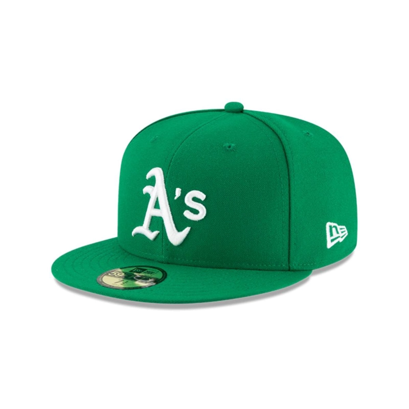 GORRA 59FIFTY OAKLAND ATHLETICS MLB ACPERF VERDE NEW ERA - 1