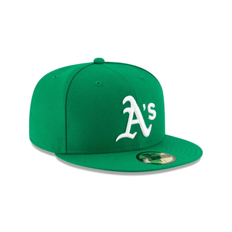 GORRA 59FIFTY OAKLAND ATHLETICS MLB ACPERF VERDE NEW ERA - 2