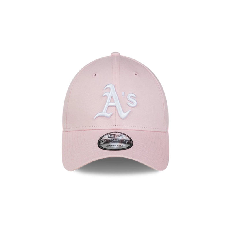 GORRA NEW ERA ROSADO 9FORTY OAKLAND ATHLETICS MLB CORE BASICS PINK - 3