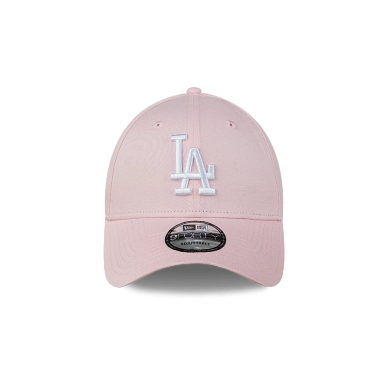 GORRA NEW ERA ROSADO 9FORTY LOS ANGELES DODGERS MLB CORE BASICS PINK - 3