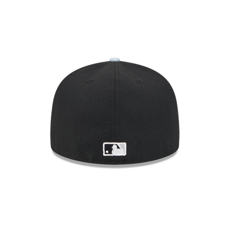 GORRA 59FIFTY CHICAGO BLANCO SOX MLB PATCH DENIM NEGRO - 5