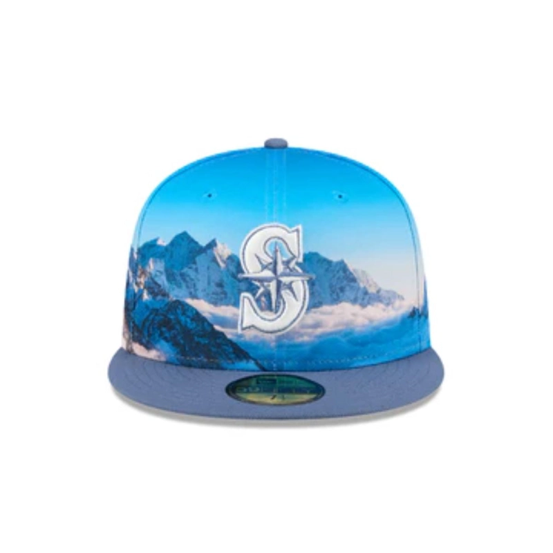 GORRA NEW ERA AZUL 59FIFTY SEATTLE MARINERS MLB PHOTOREAL DK BLUE - 3