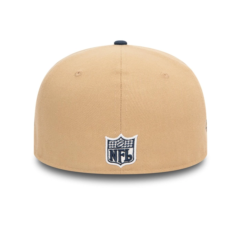 GORRA NEW ERA BEIGE 59FIFTY DALLAS COWBOYS NFL PIN PACK - 5