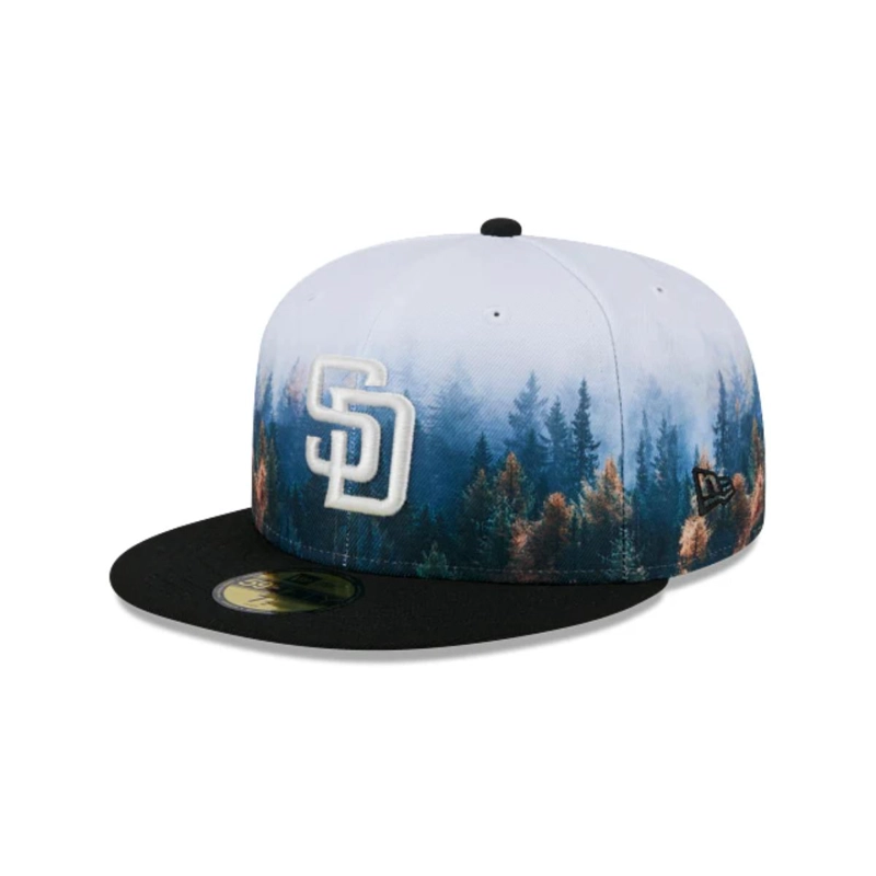 GORRA NEW ERA NEGRO 59FIFTY SAN DIEGO PADRES MLB PHOTOREAL BLACK - 1