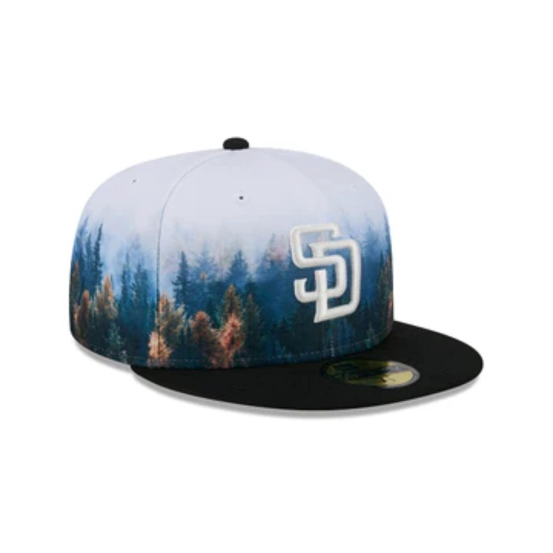 GORRA NEW ERA NEGRO 59FIFTY SAN DIEGO PADRES MLB PHOTOREAL BLACK - 2
