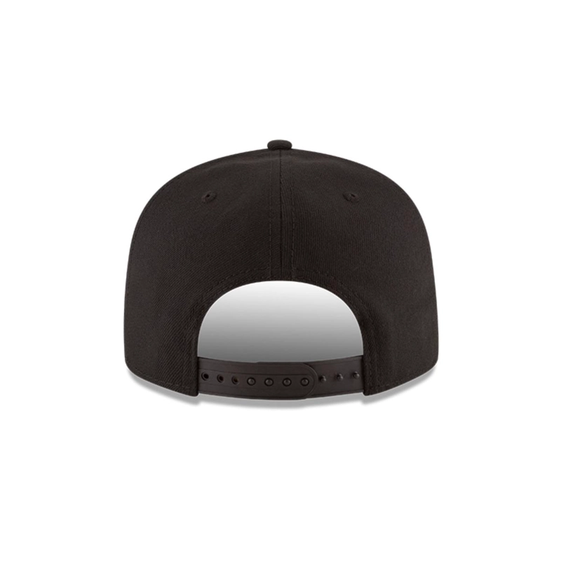 GORRO NEW ERA NEGRO 9FIFTY NBA CHARLOTTE HORNETS BLACKWHITE DARK BROWN - 6