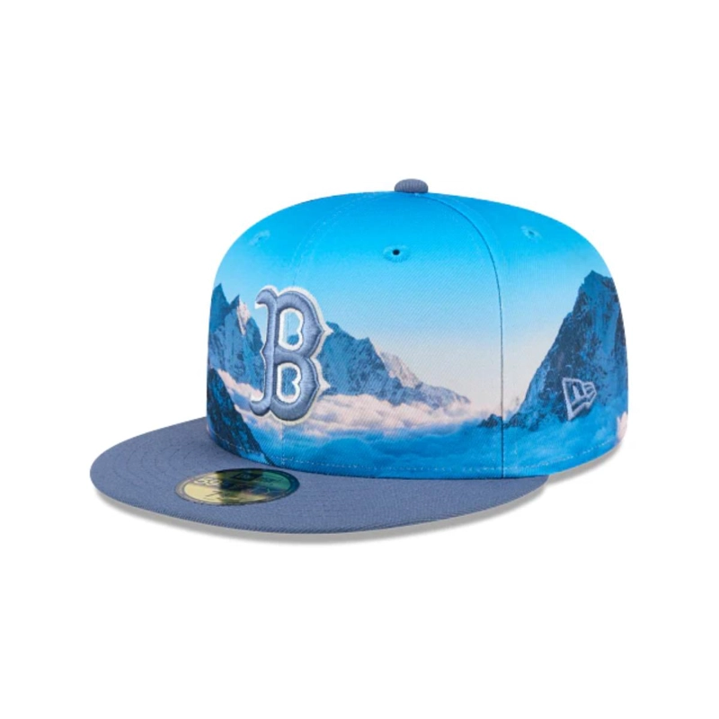 GORRA NEW ERA AZUL 59FIFTY BOSTON RED SOX MLB PHOTOREAL DK BLUE - 1