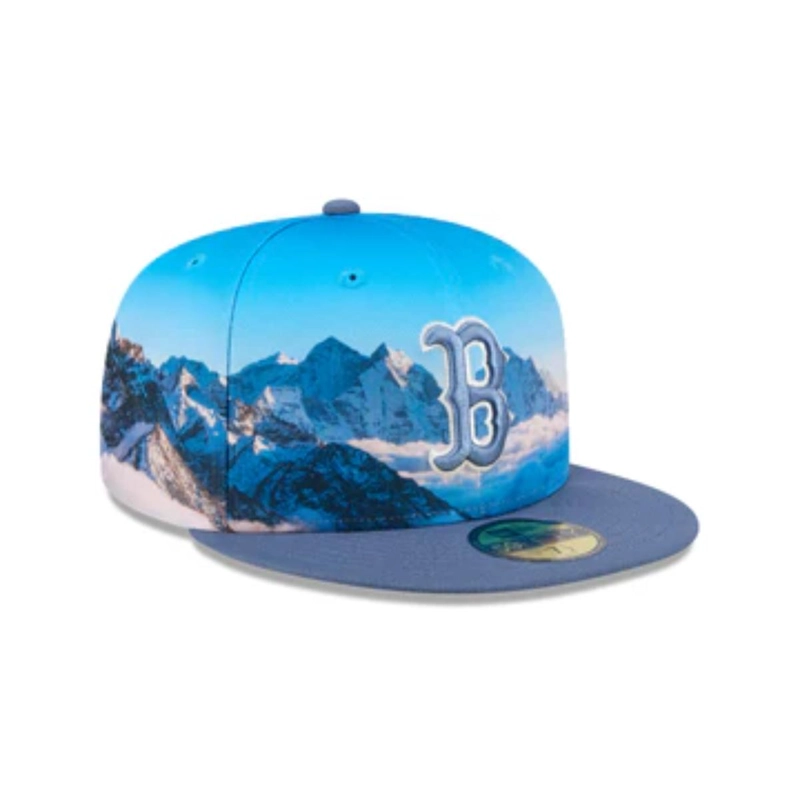GORRA NEW ERA AZUL 59FIFTY BOSTON RED SOX MLB PHOTOREAL DK BLUE - 2