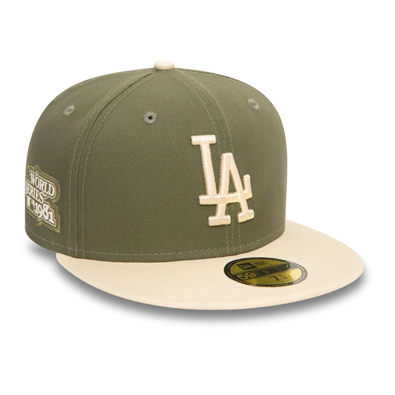 GORRA 59FIFTY LOS ANGELES DODGERS MLB COLOR BLOCK VERDE - 1