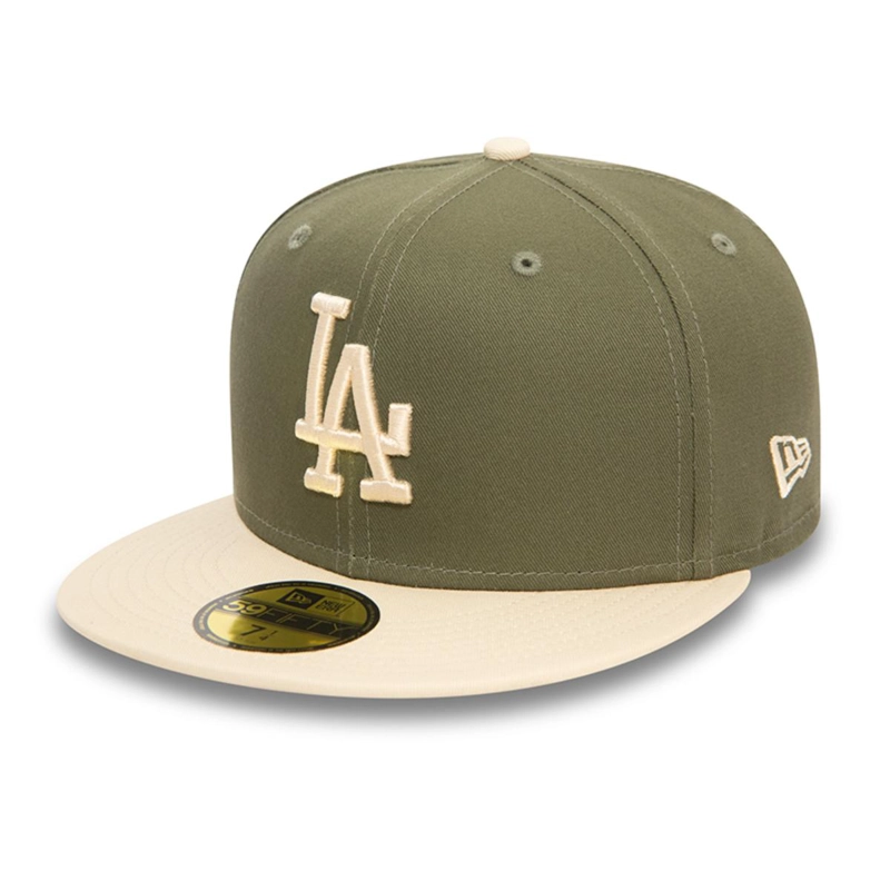 GORRA 59FIFTY LOS ANGELES DODGERS MLB COLOR BLOCK VERDE - 3