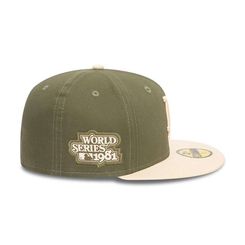 GORRA 59FIFTY LOS ANGELES DODGERS MLB COLOR BLOCK VERDE - 4