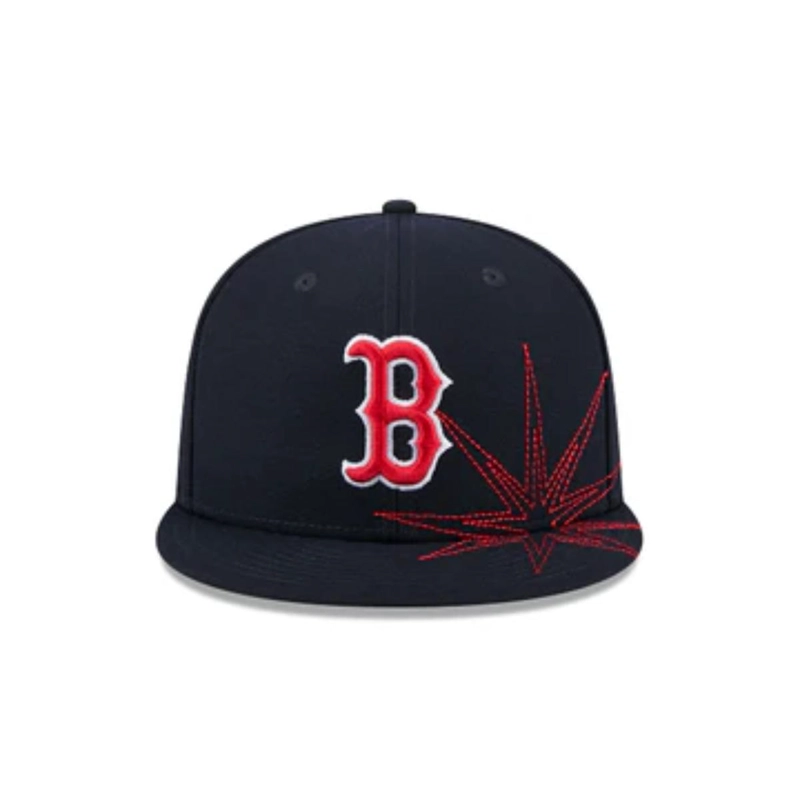 GORRA NEW ERA MULTICOLOR 59FIFTY BOSTON RED SOX MLB SOLAR STARS OPEN MISC - 3