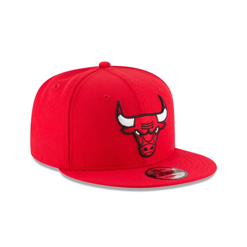 GORRA NEW ERA ROJO 9FIFTY CHICAGO BULLS NBA OTC - 2